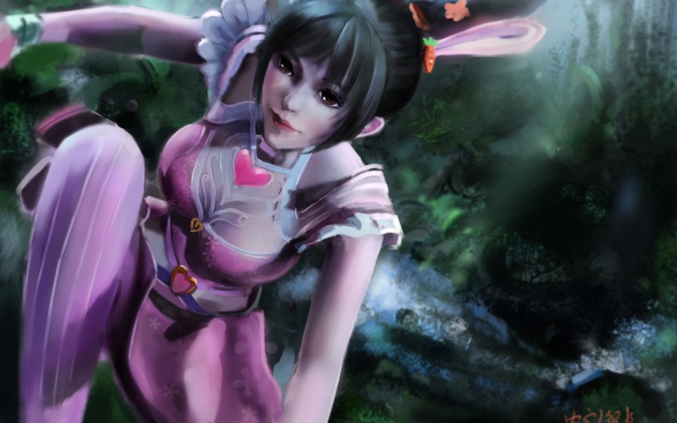 【斗罗大陆】【板绘】小舞同人_哔哩哔哩 (゜-゜)つロ 干杯~-bilibili