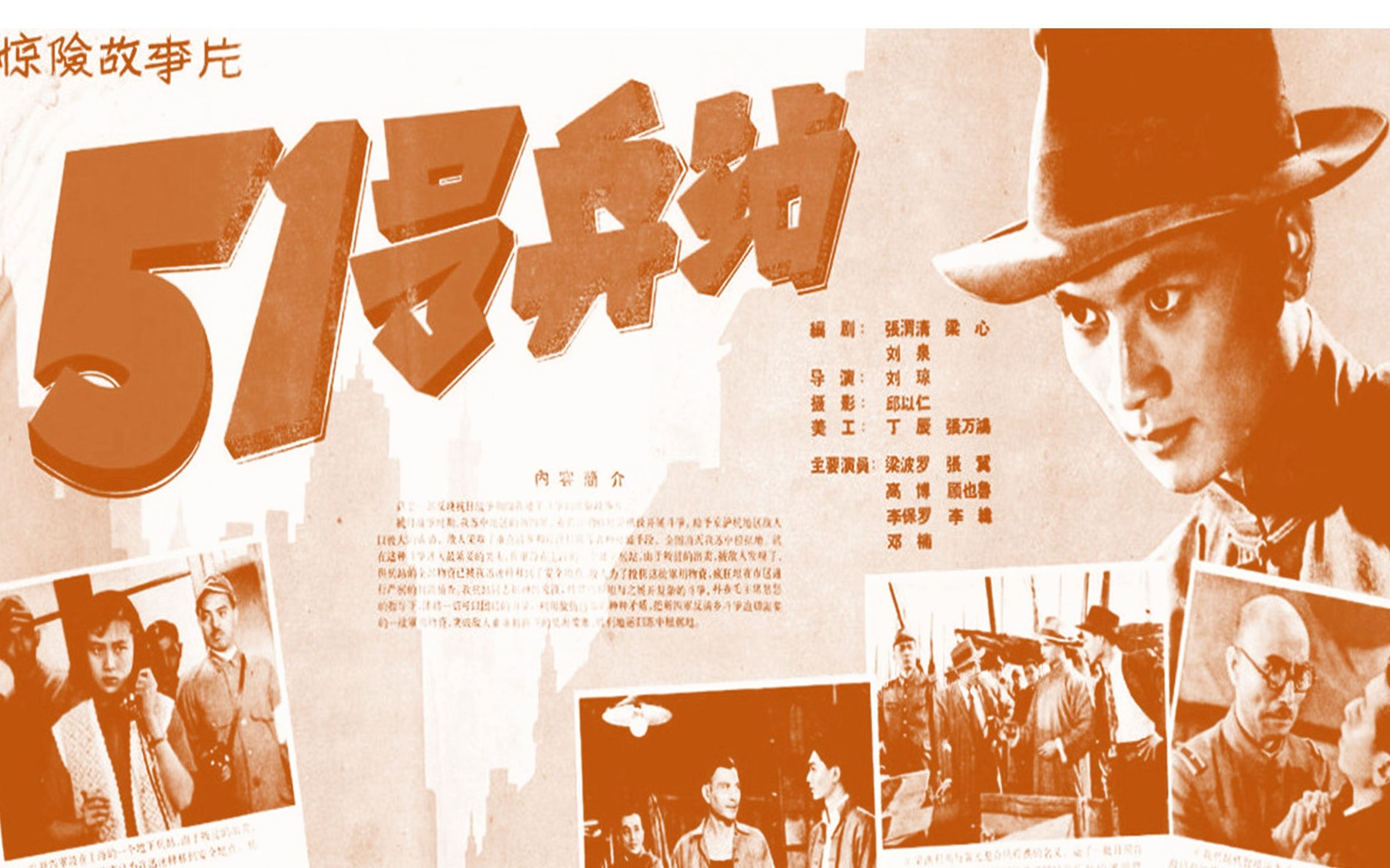 [图]经典谍战电影《51号兵站》1961年 导演: 刘琼 编剧: 张渭清 / 梁心 / 刘泉 主演: 邓楠 / 李纬 / 梁波罗 / 毕克