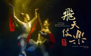 Download Video: 被粉丝催了8个月的水下《飞天》终于来了，双人水舞把敦煌壁画演活了！