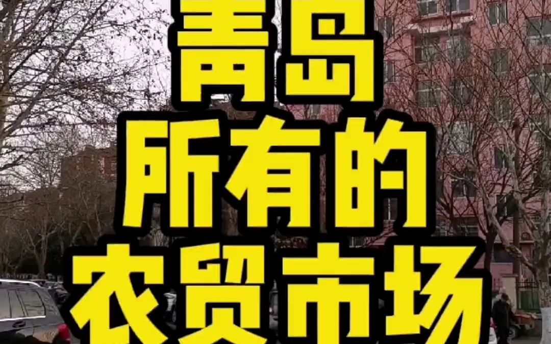 【农贸市场】我们一起逛逛青岛的农贸市场哔哩哔哩bilibili