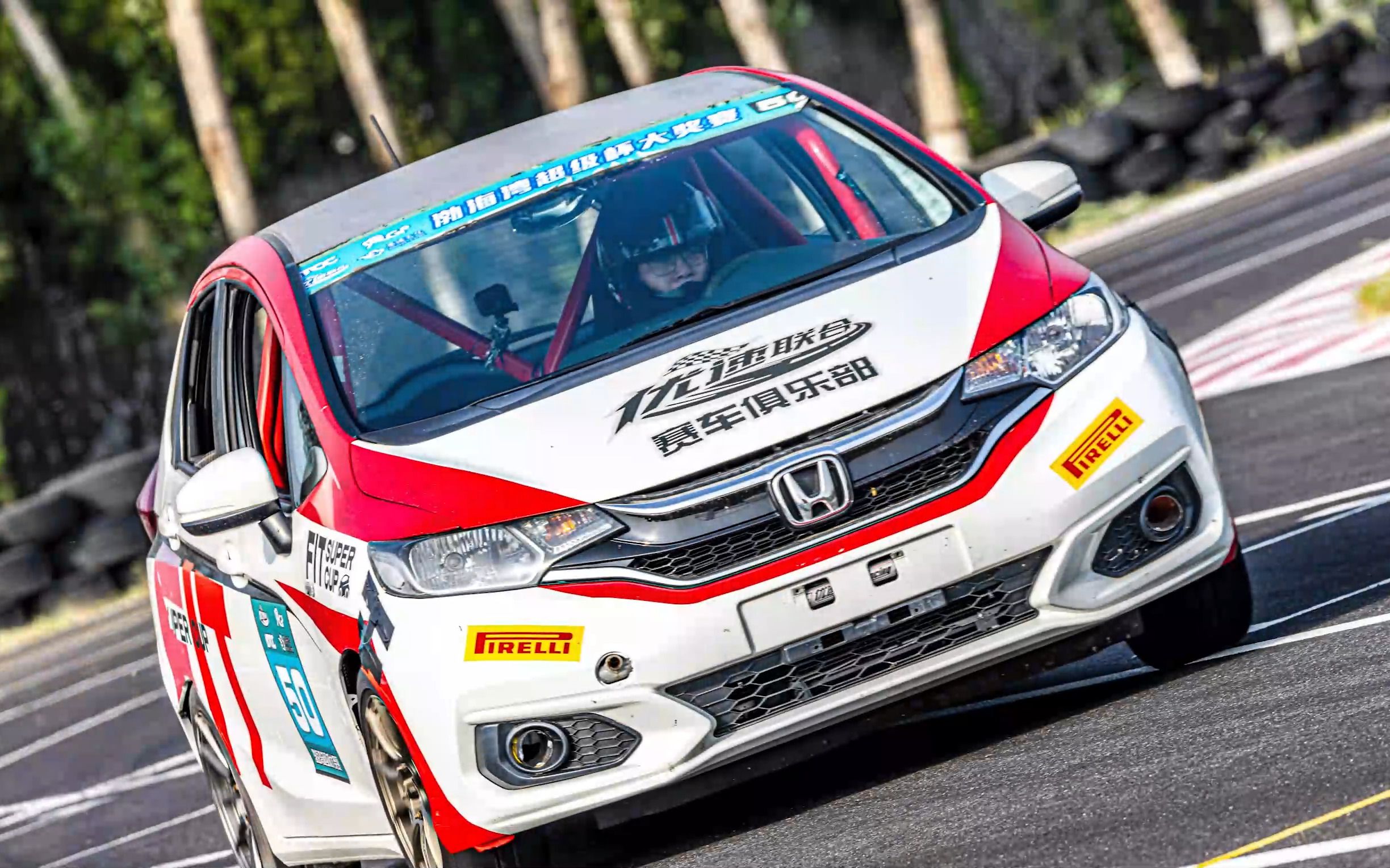 【本田 飞度gk5赛车】天津光合谷赛车场 赛道车载视频