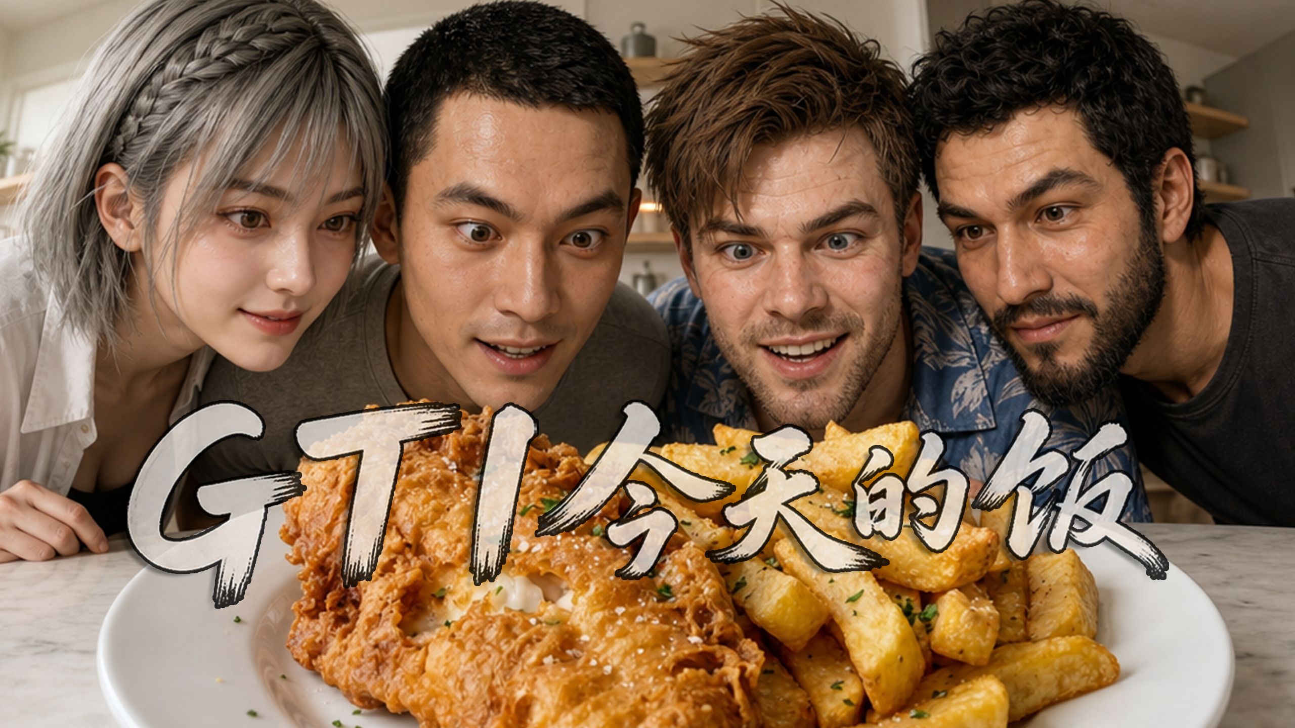 【三角洲行动】GTI今天的饭 炸鱼薯条