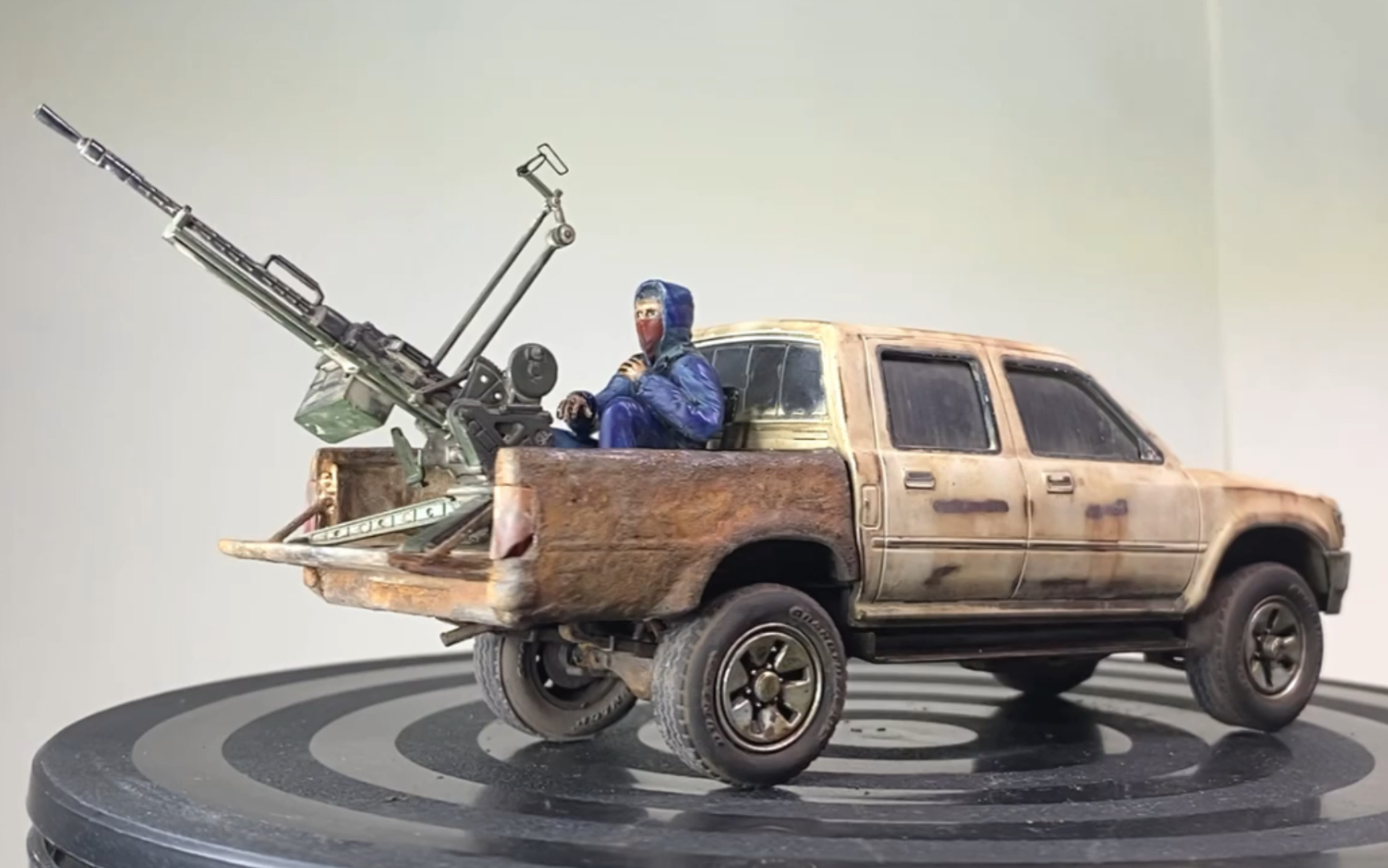 【军事模型·50/100】meng 1/35 丰田皮卡战争