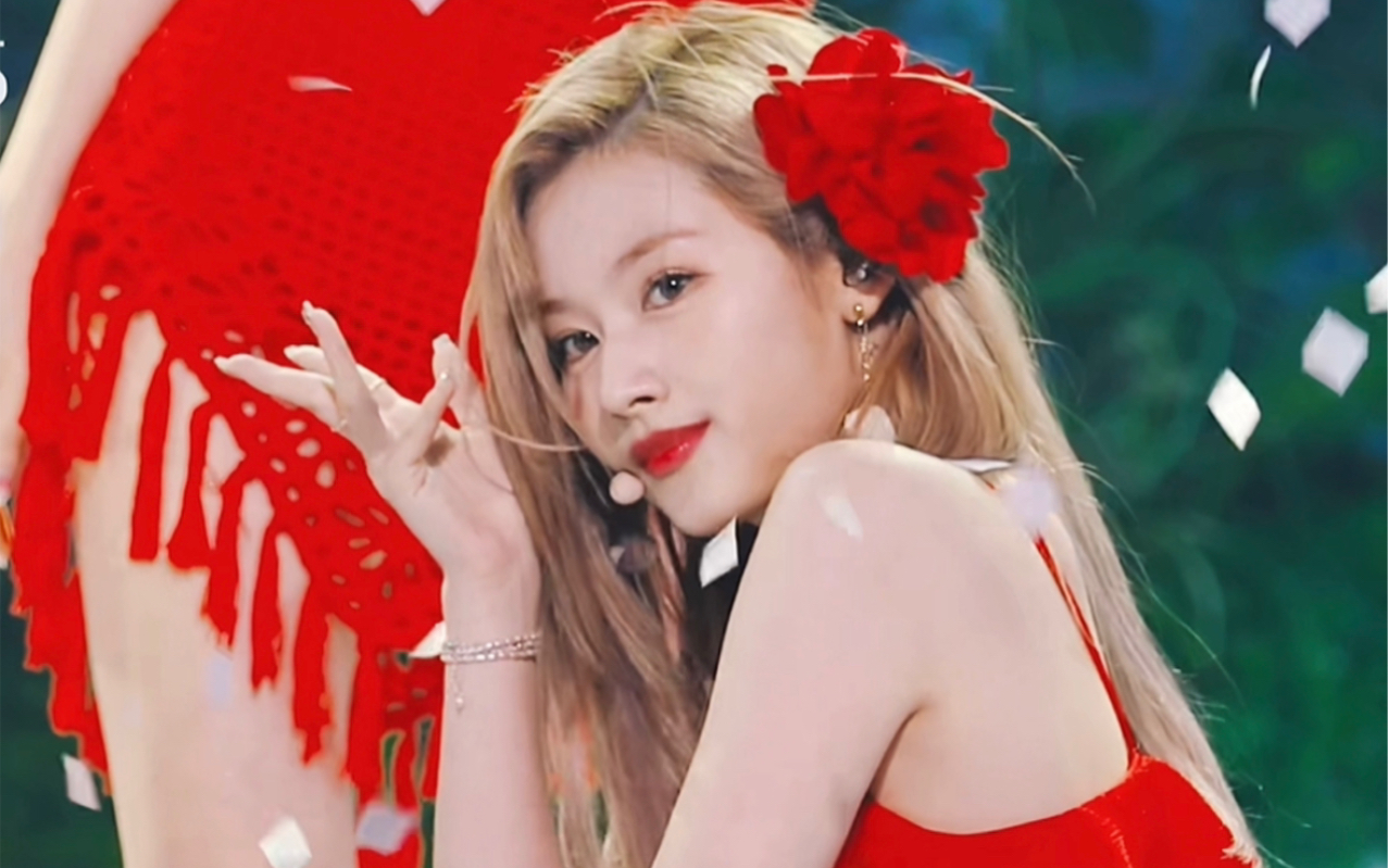 【sana】美神降临 红裙直拍panorama前奏卡点混剪