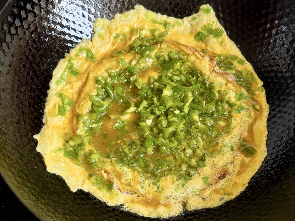 28岁失业在南京合租今天吃巨简单但翻车的青椒煎鸡蛋!有手就会!