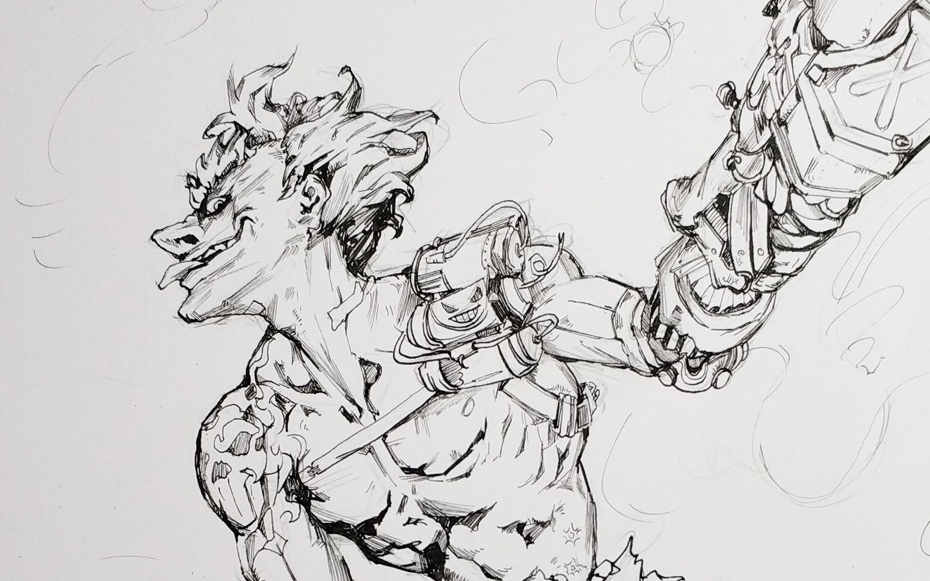 震惊新人up居然高产视频狂鼠临摹绘画视频过程