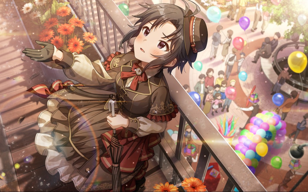 [mltd/中字]不会让重要之人远离我的身边--菊地真【ssr  セピアカラフ