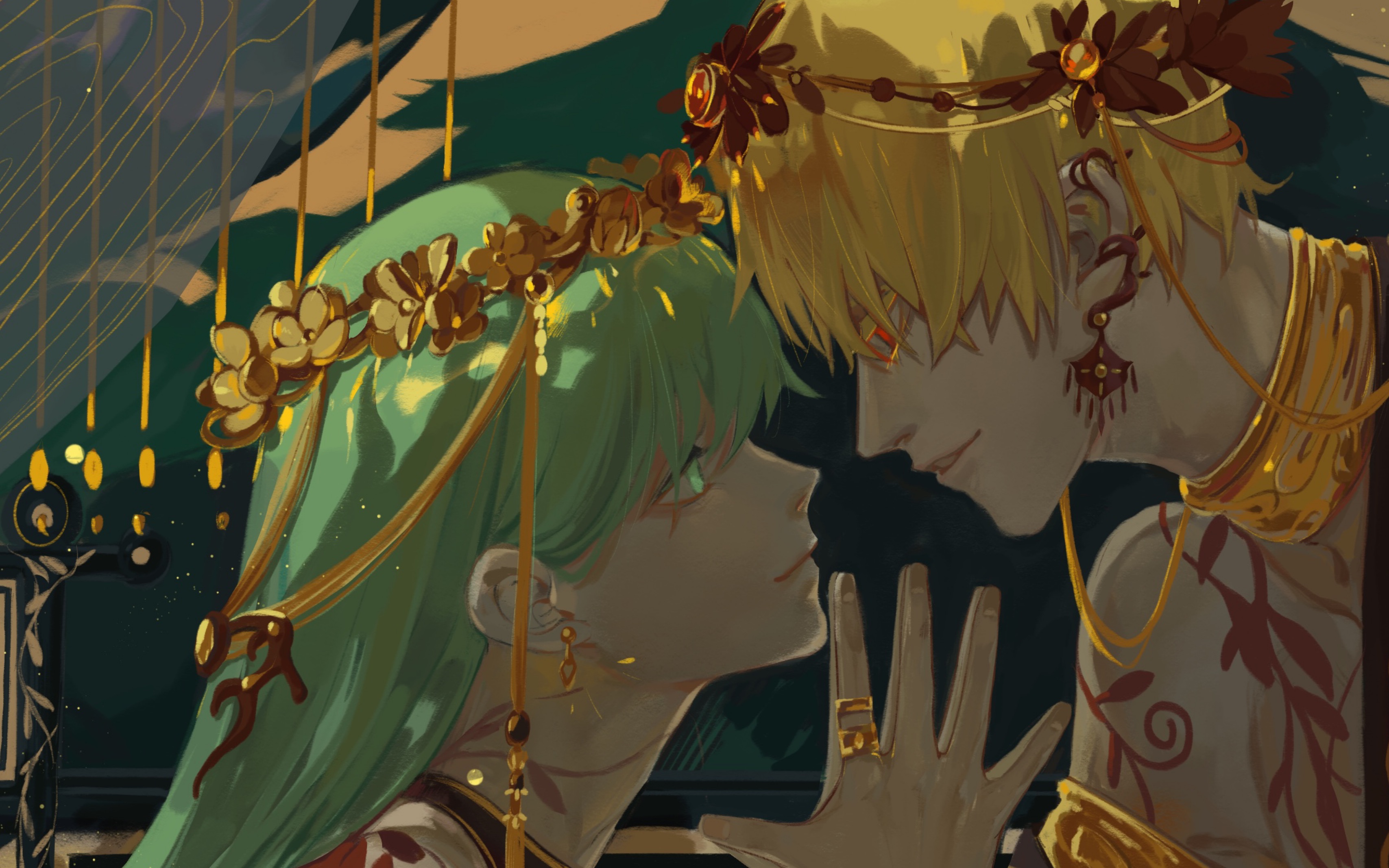 【procreate】闪恩 王与挚友的密谋_哔哩哔哩_bilibili