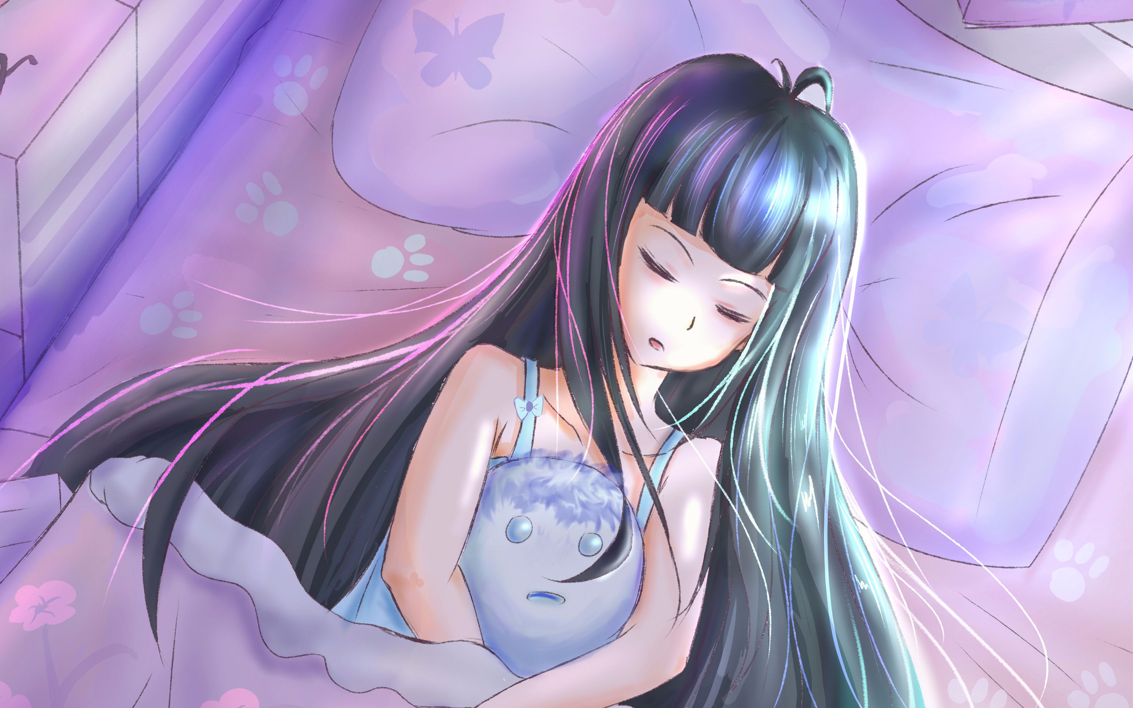 【板绘】晚安(哦呀斯密纳塞)