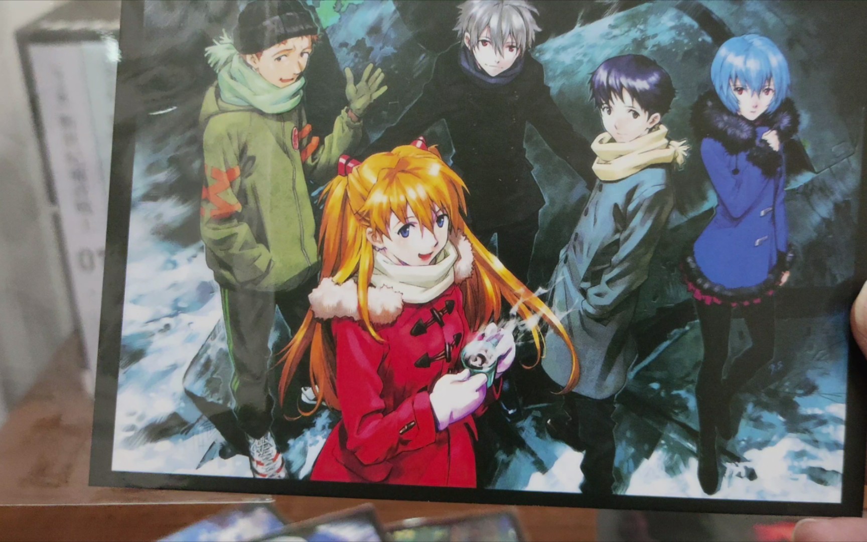 【漫画分享】补个eva明信片