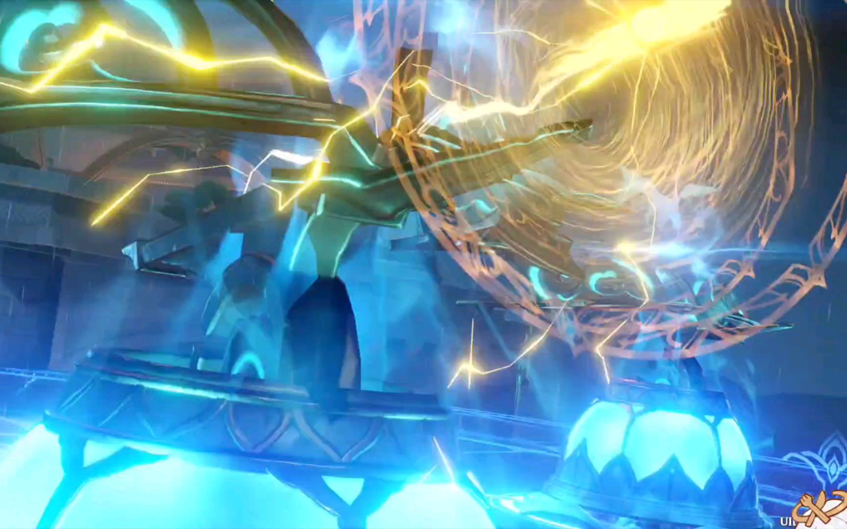 《原神》璃月人仙合力击败漩涡魔神,群玉阁被毁剧情.