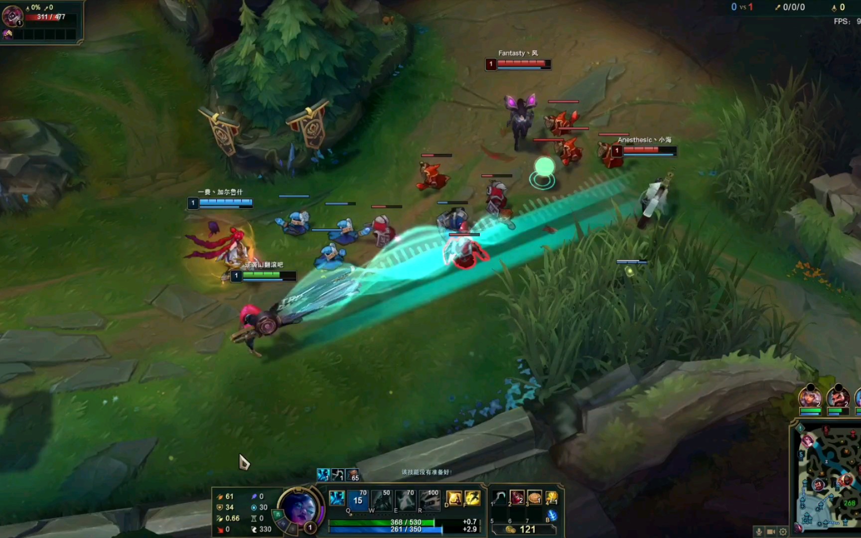 lol塞纳,屏障与点燃的差距