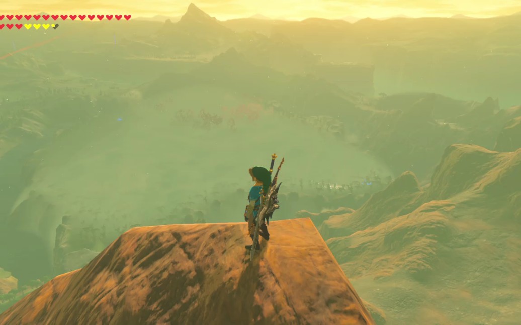 这个角度的海拉鲁森林