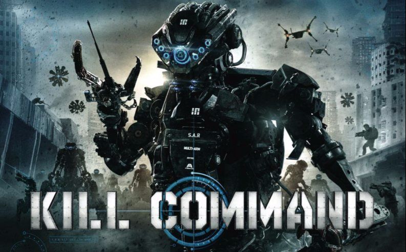 海军陆战队小组遭遇未来世界杀人机器 嗨翻天的科幻枪战