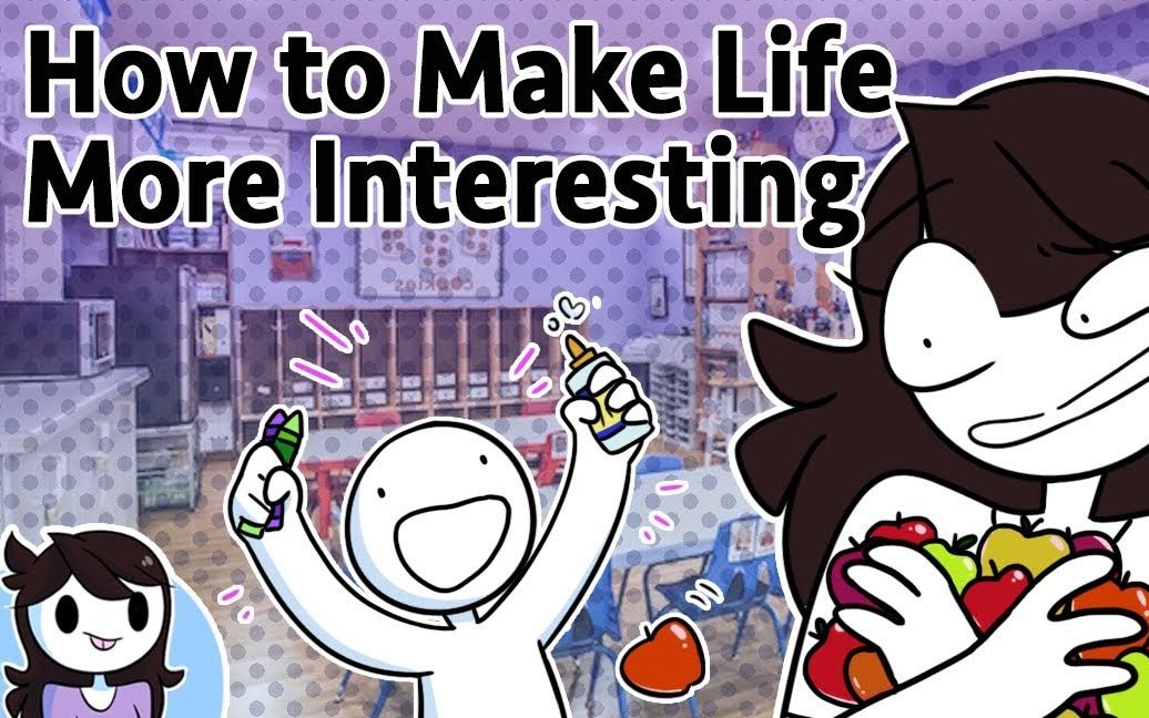 【J漫】【Jaiden Animation】如何让生活更有趣|How to Make Life More Interesting哔哩哔哩bilibili