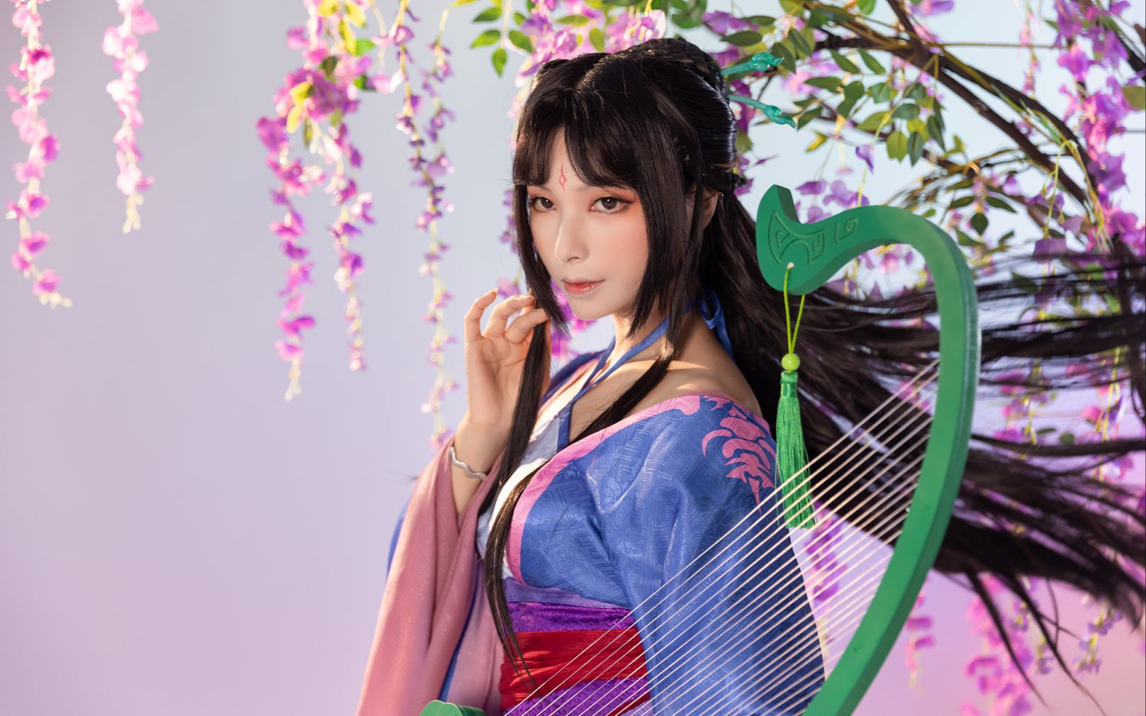 【妆造】《仙剑奇侠传四》柳梦璃 cos基础发型教程