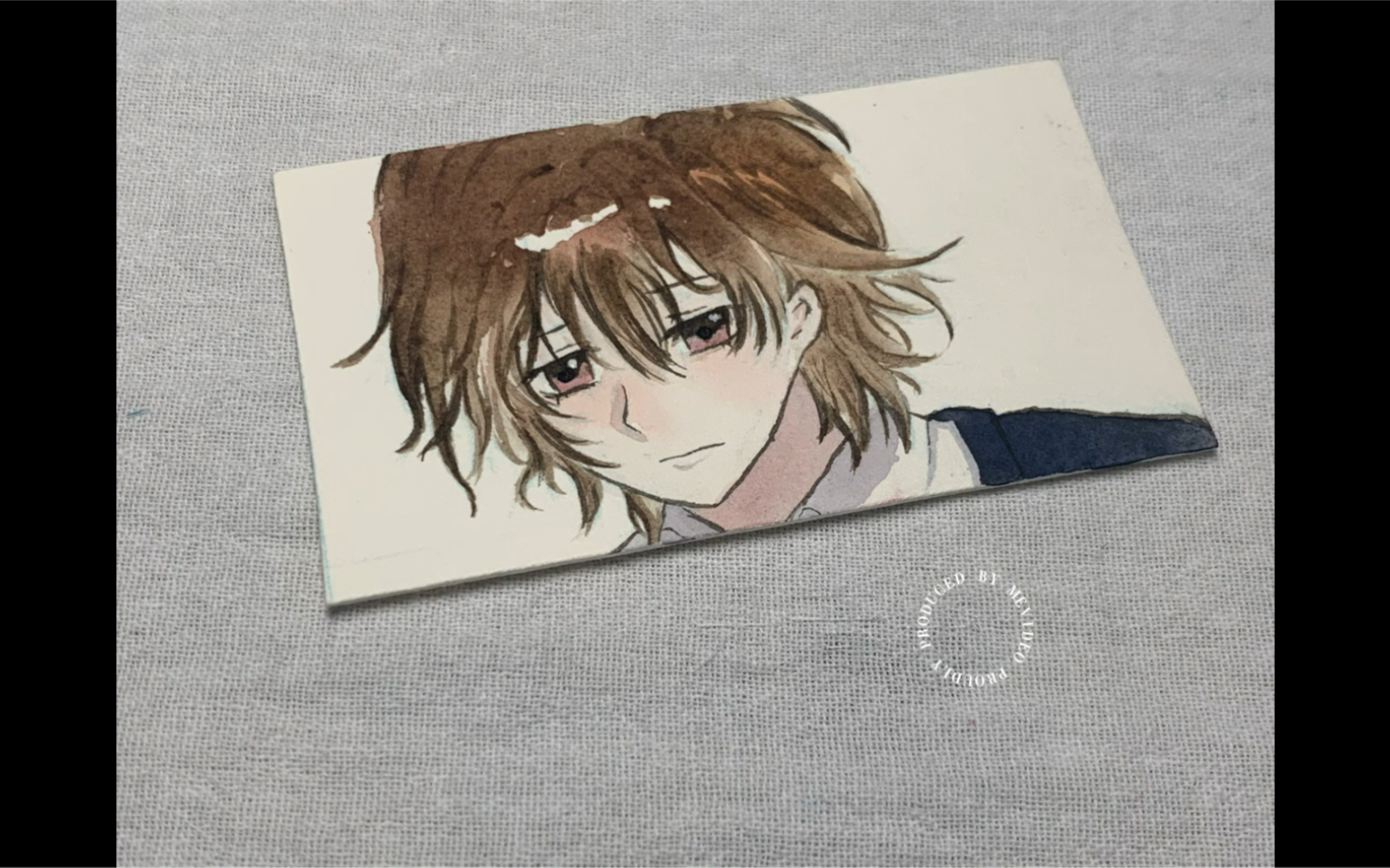 水彩手绘|吸血鬼骑士-玖兰枢|敢问今夕是何年?爷青回!