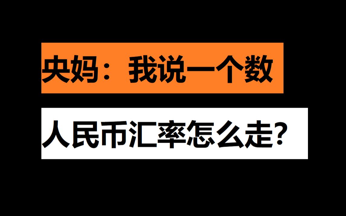 央妈:把嘴给我闭上,外汇风险准备金给我调为0!哔哩哔哩bilibili