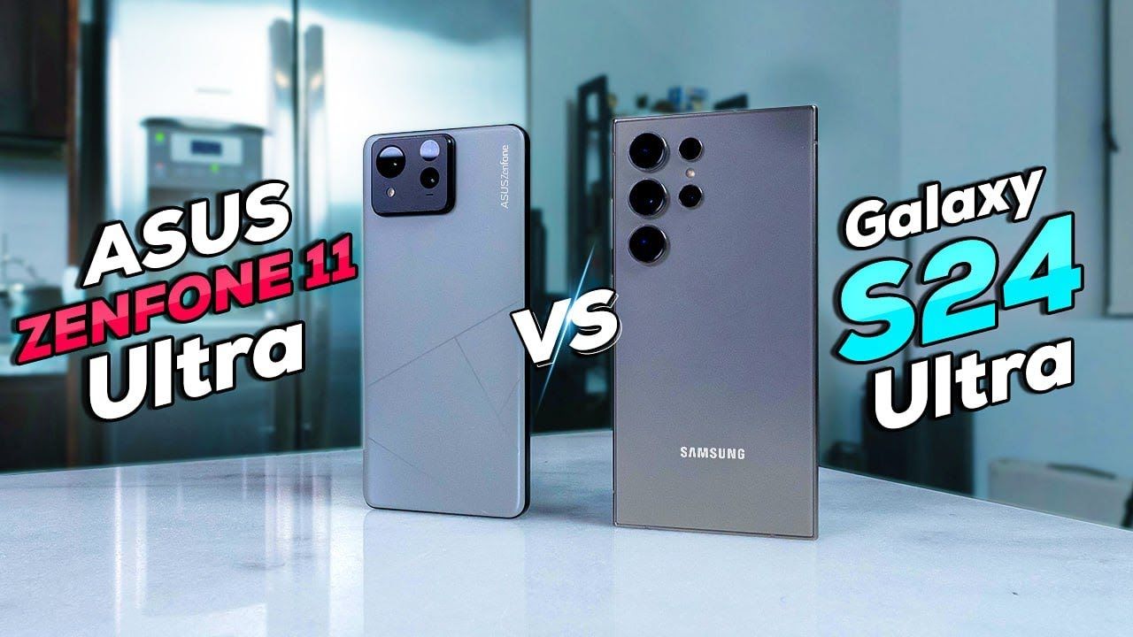 【4k60帧】华硕zenfone 11 ultra vs 三星galaxy s24 ultra:$899 vs $