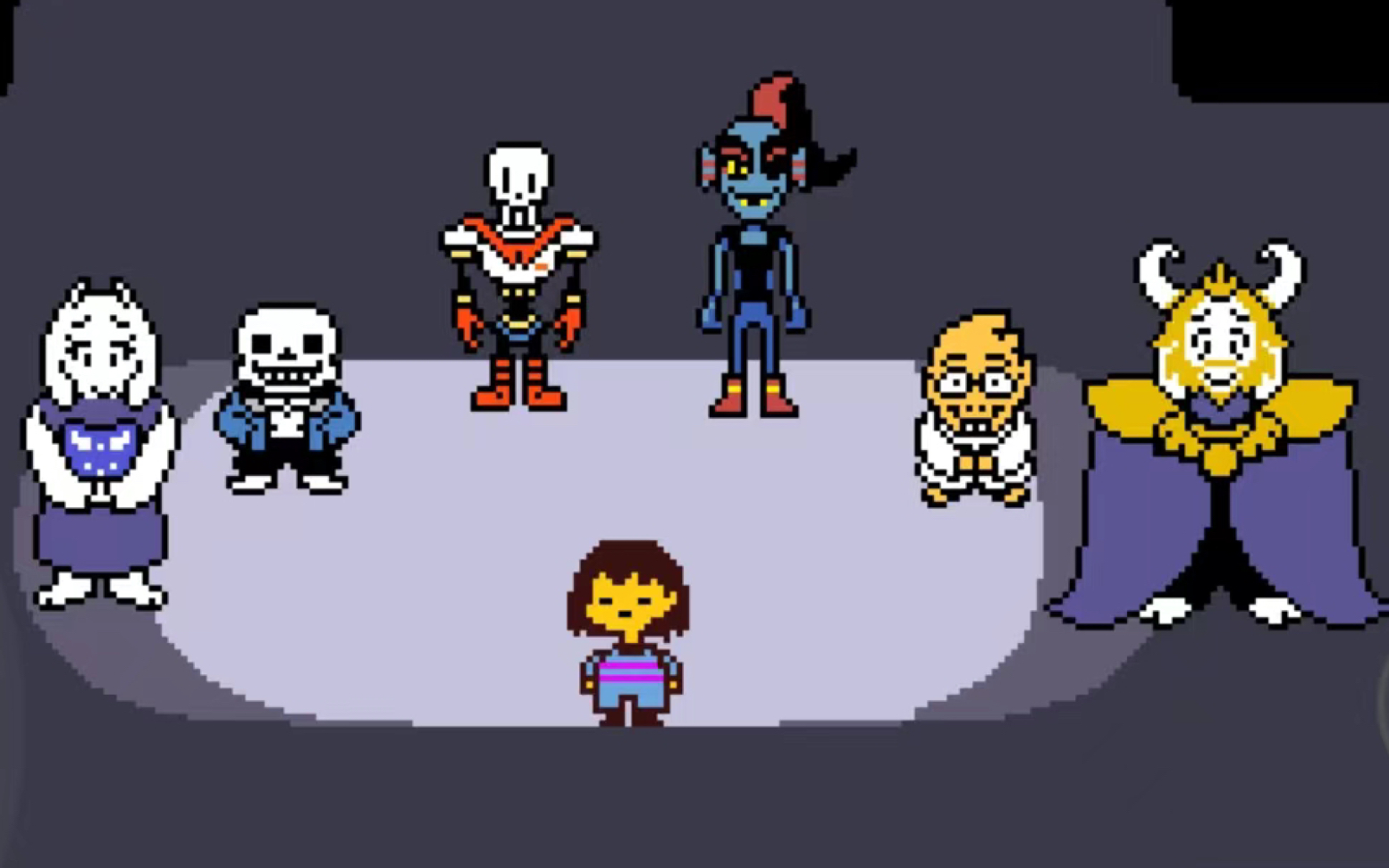 undertale和平线大结局