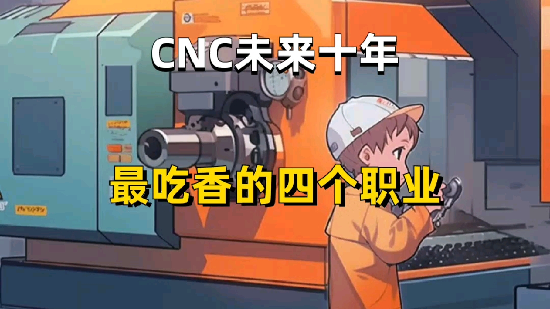 CNC未来十年,最吃香的四个职业!看看有你的吗哔哩哔哩bilibili