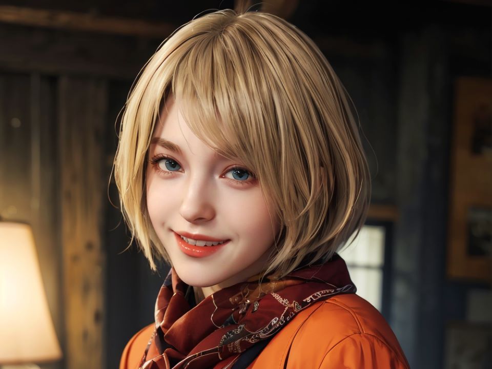 【ai绘图】生化危机4重制版 - 阿什莉·格拉汉姆