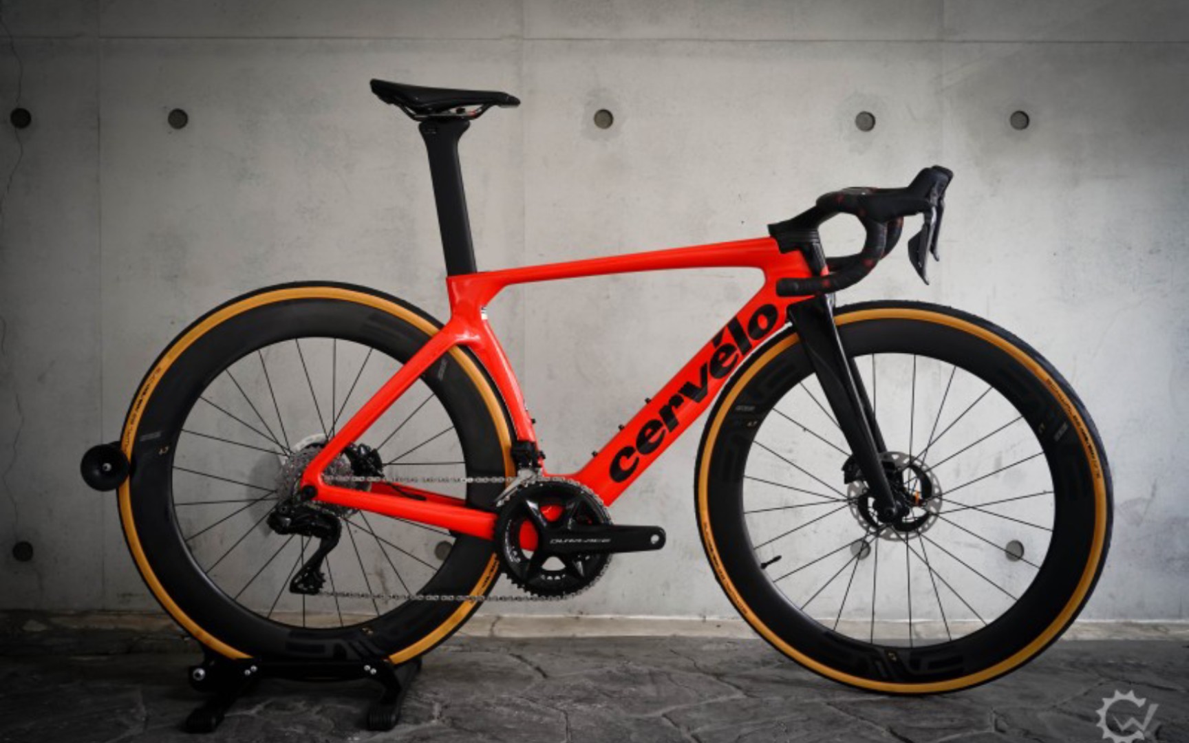 tiger eye ! cervelo s5 虎眼紅塗裝 2023款氣動公路車