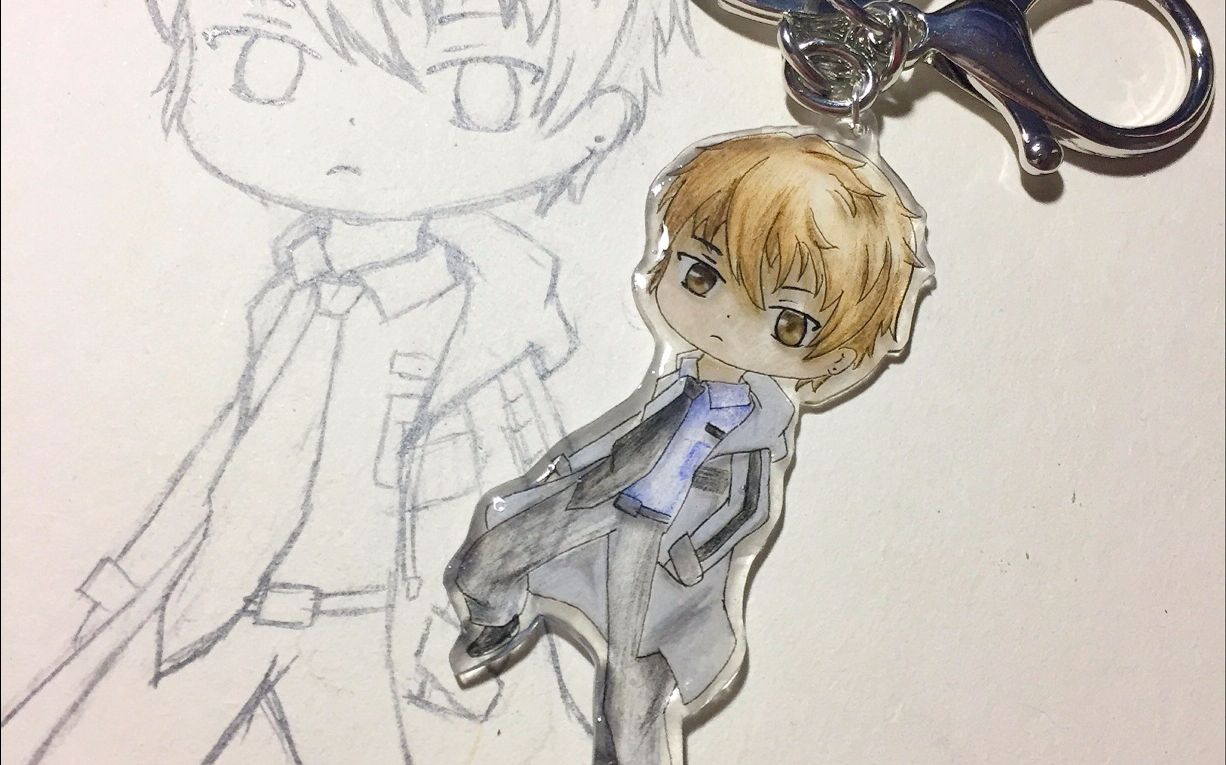 q版白起钥匙圈(热缩-求个ssr吧!