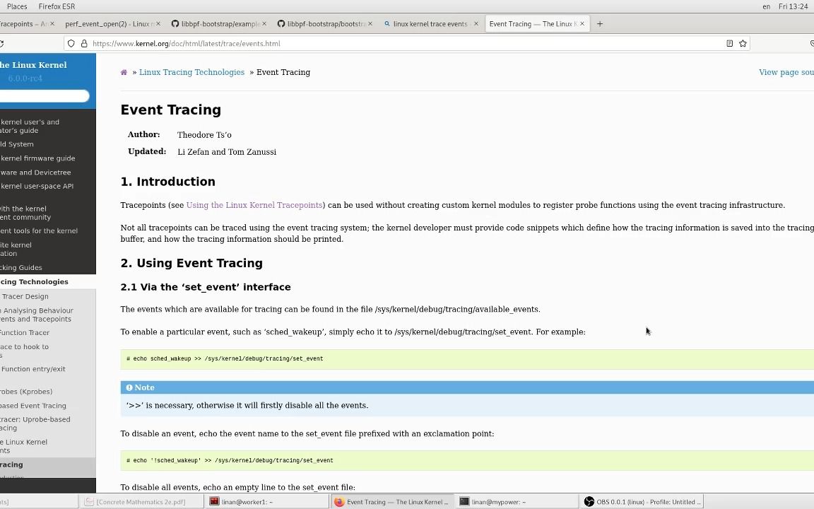 利用Linux Kernel trace event和ebpf实现一个简单的应用 记录整个系统内所有文件打开事件哔哩哔哩bilibili