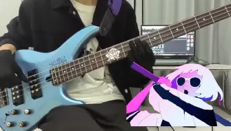 Скачать видео: 【Bass cover】贝斯混子自学两年的最高技术力之作 勘冴えて悔しいわ