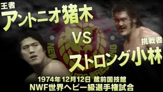 NJPW】Big Fight Series 1974.03.19 第19日NWF世界重量级冠军赛 
