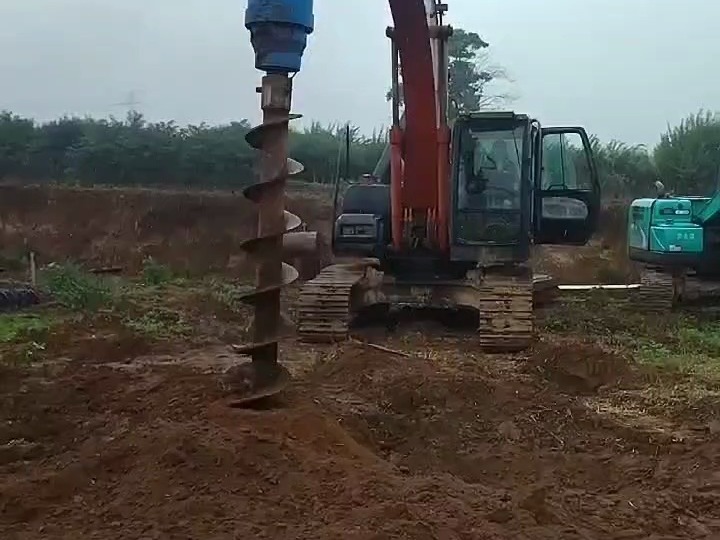 新款特质挖改螺旋钻机