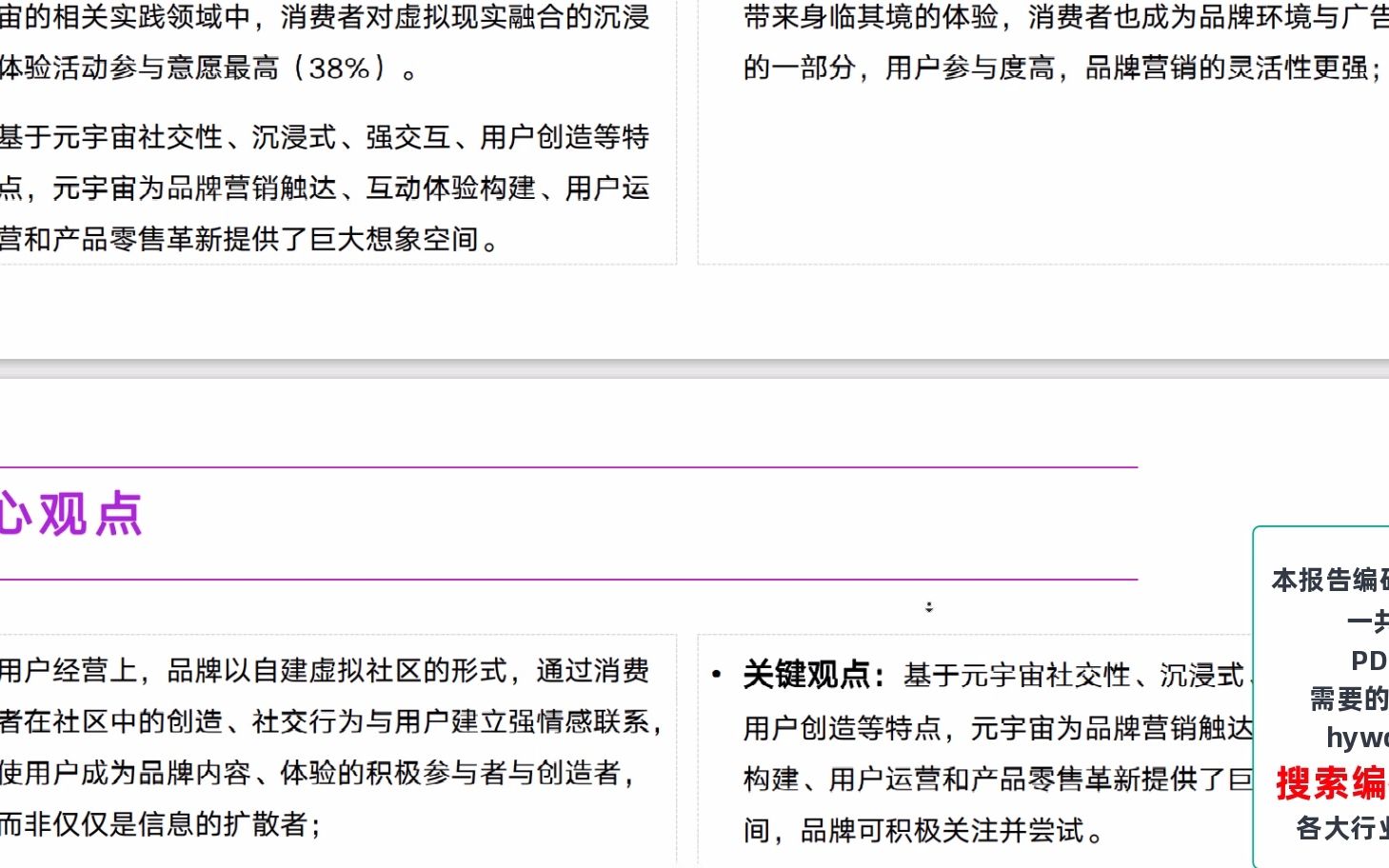 [图]2022元宇宙营销创新白皮书,67页,内容完整