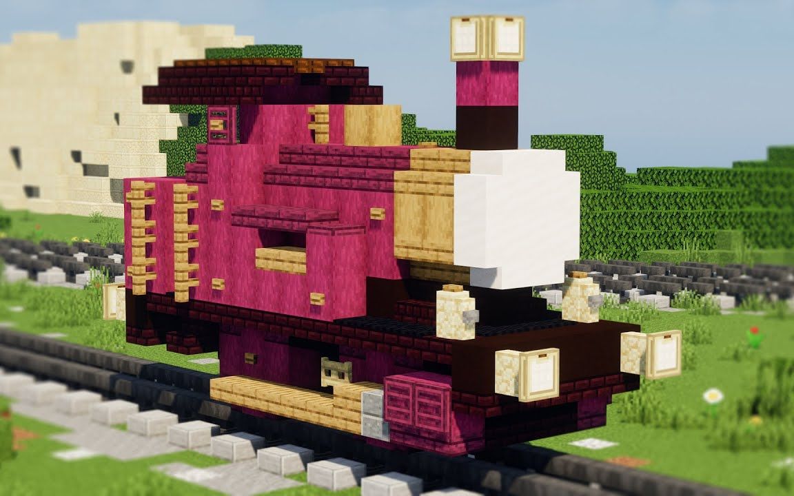 minecraft女士lady托马斯和他的朋友们蒸汽机车教程151比例