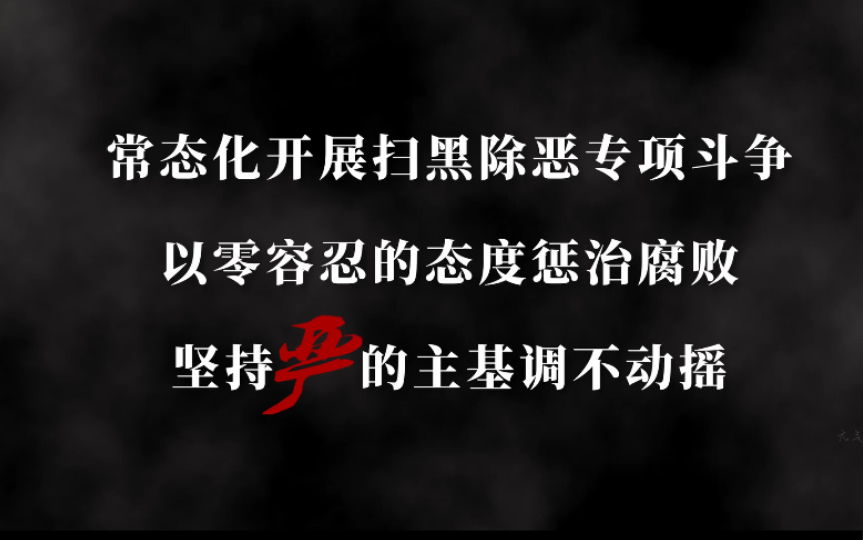 [图]【反腐扫黑】“我们有一个抓一个，有多少抓多少，绝不姑息！”