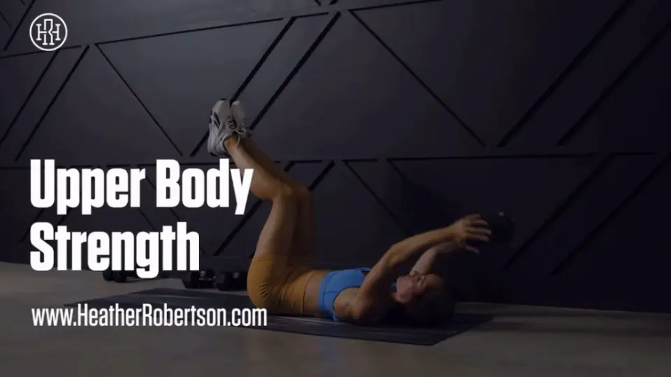 Upper body discount workout heather robertson