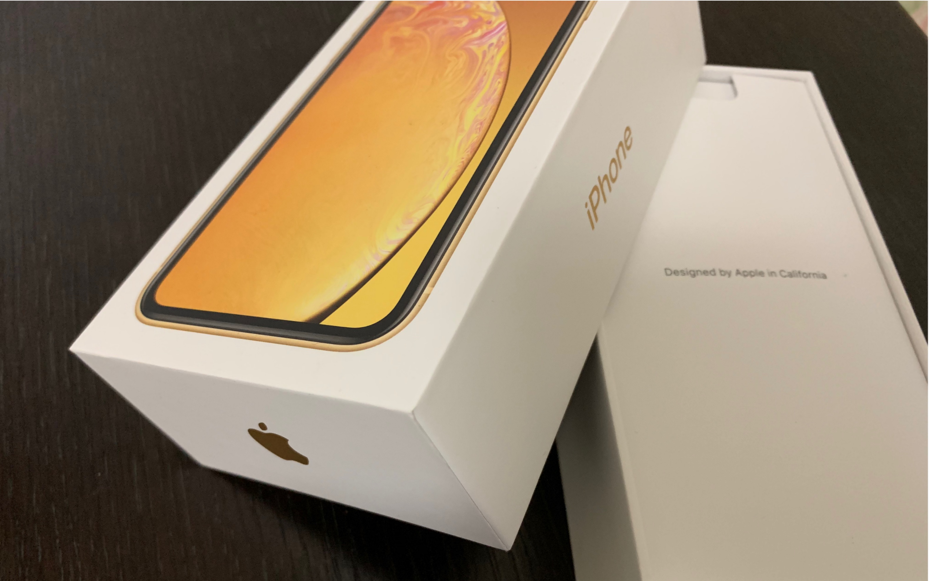 苹果iphone xr 黄色 手机开箱