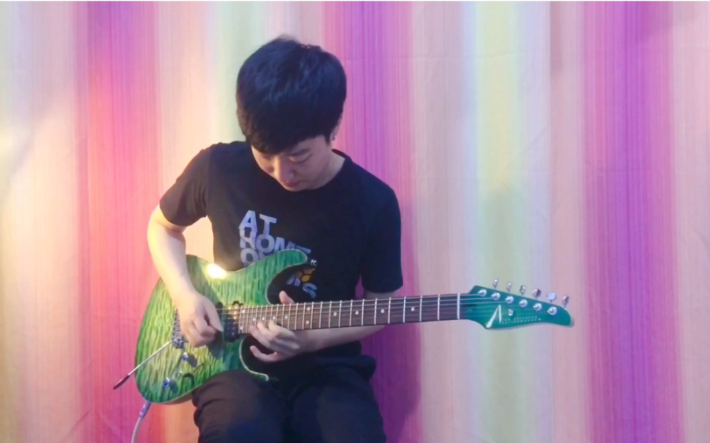 电吉他演奏 Steve Vai【Die To Live】Cover By 王海宇/电吉他 Tom AndersonAngel Custom哔哩哔哩bilibili