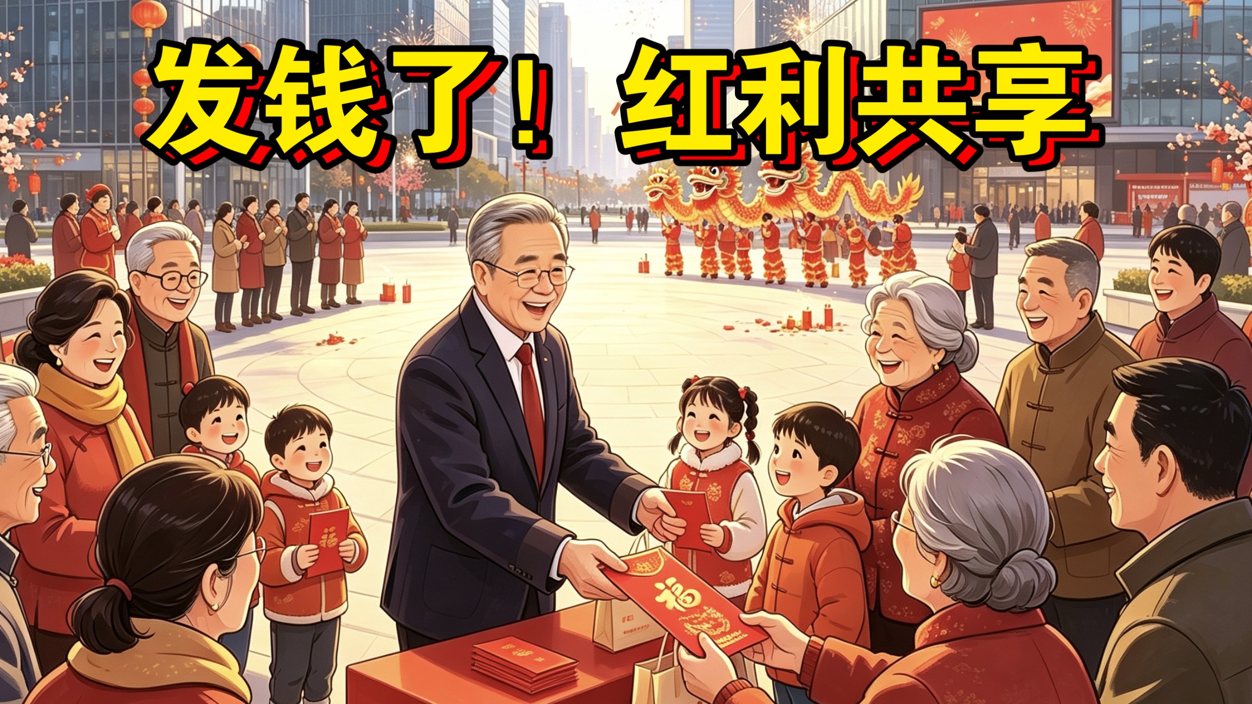 又发钱了，AI 红利全民共享！还是咱们中国的制度优越，远超韩国。由内存条涨价想到的。