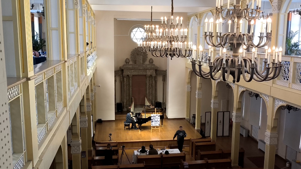 哈尔滨犹太老会堂青少年钢琴比赛