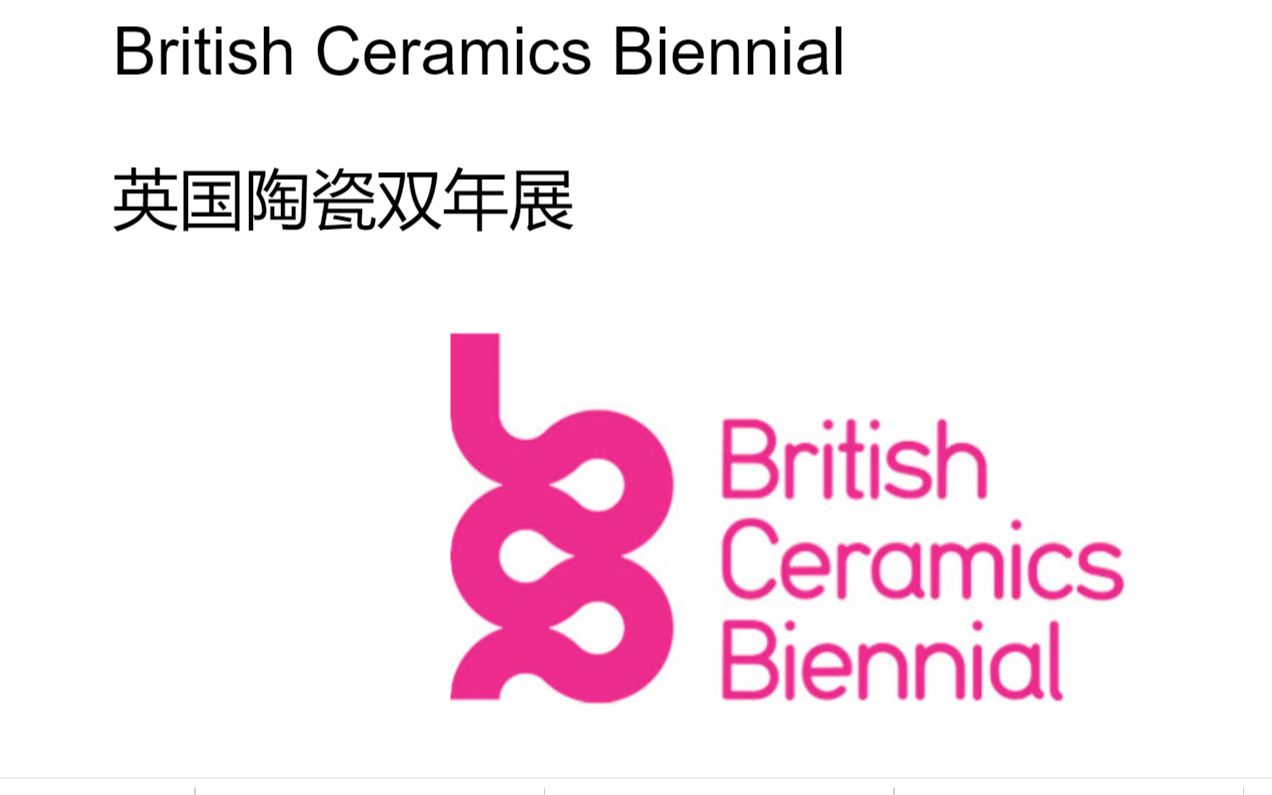 【陶艺展览篇】2015年英国陶瓷双年展(British Ceramics Biennial exhibition)哔哩哔哩bilibili