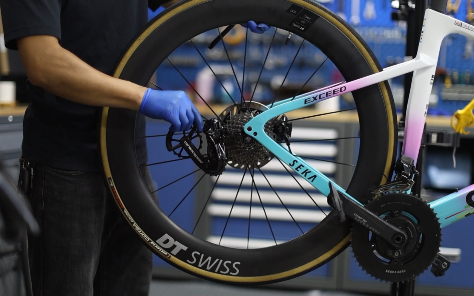 seka自行车#公路车#diy组装