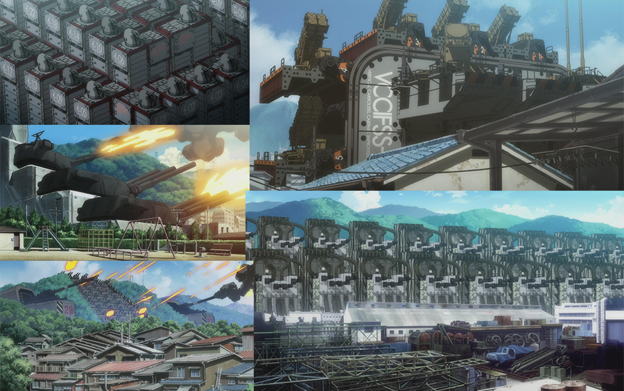 盘点新世纪福音战士剧场版中的固定式火炮(第三新东京市要塞都市2007