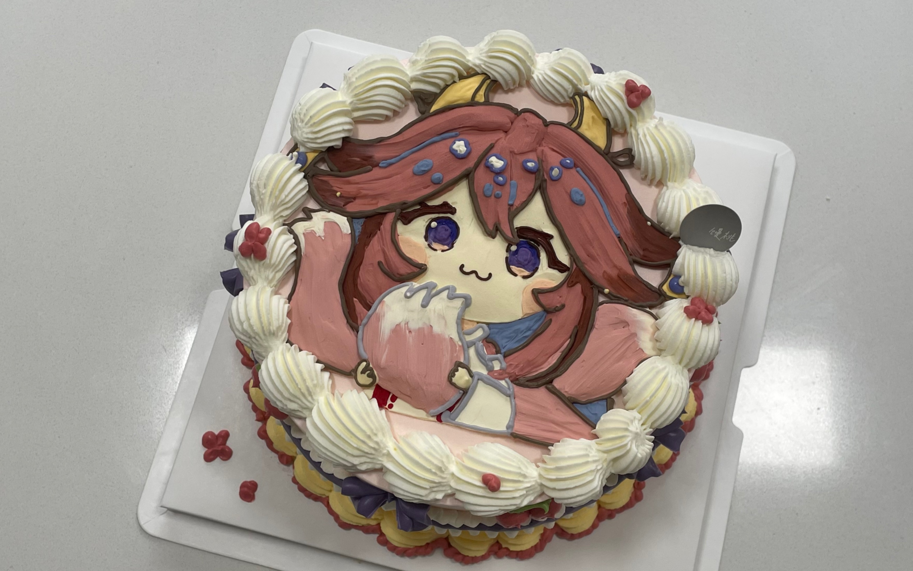 原神蛋糕 八重神子