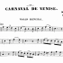 ［曲谱同步］［小提琴］Variations on Carnival of Venice 威尼斯狂欢节变奏曲 By Nic