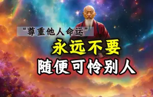 下载视频: 情深致命，千万不要隨便可憐別人！尊重他人命運，放下助人情結。