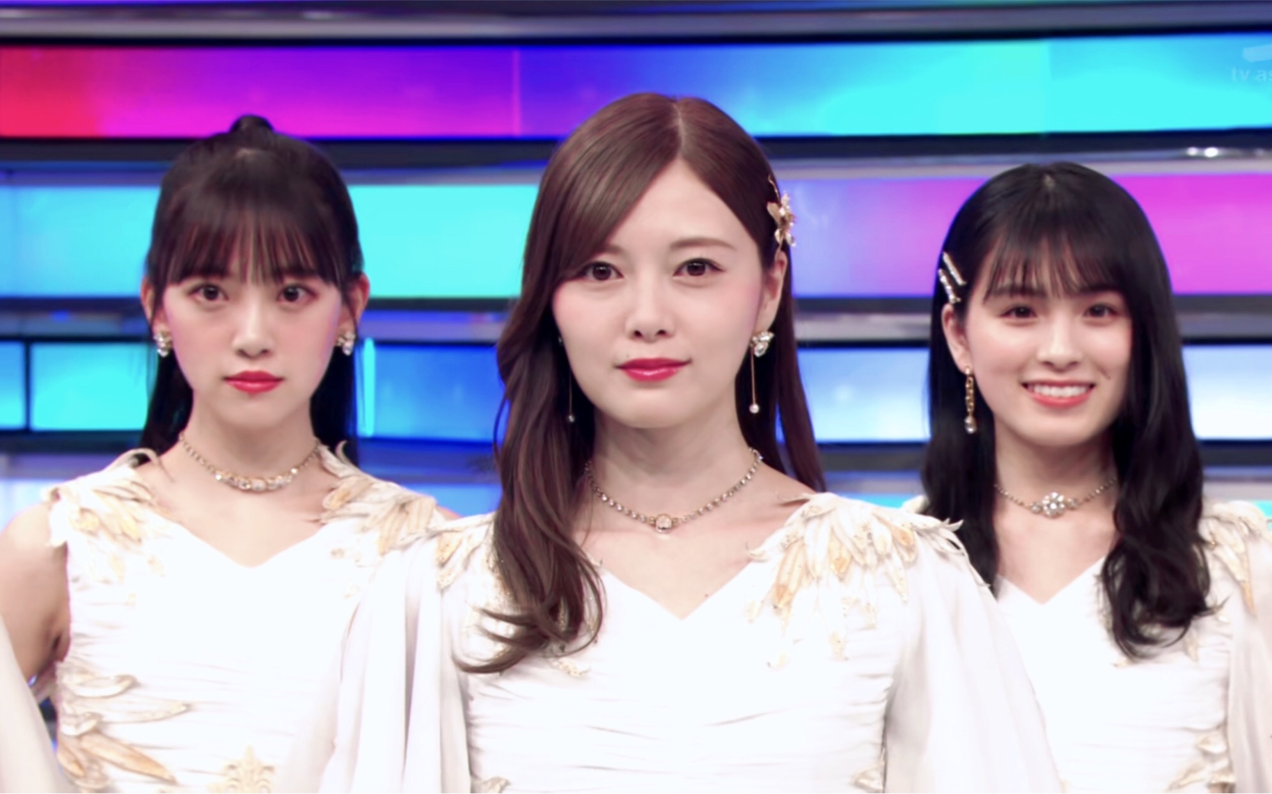 6 music station【乃木坂46 白石麻衣毕业单初ms】25单「幸福的保护色