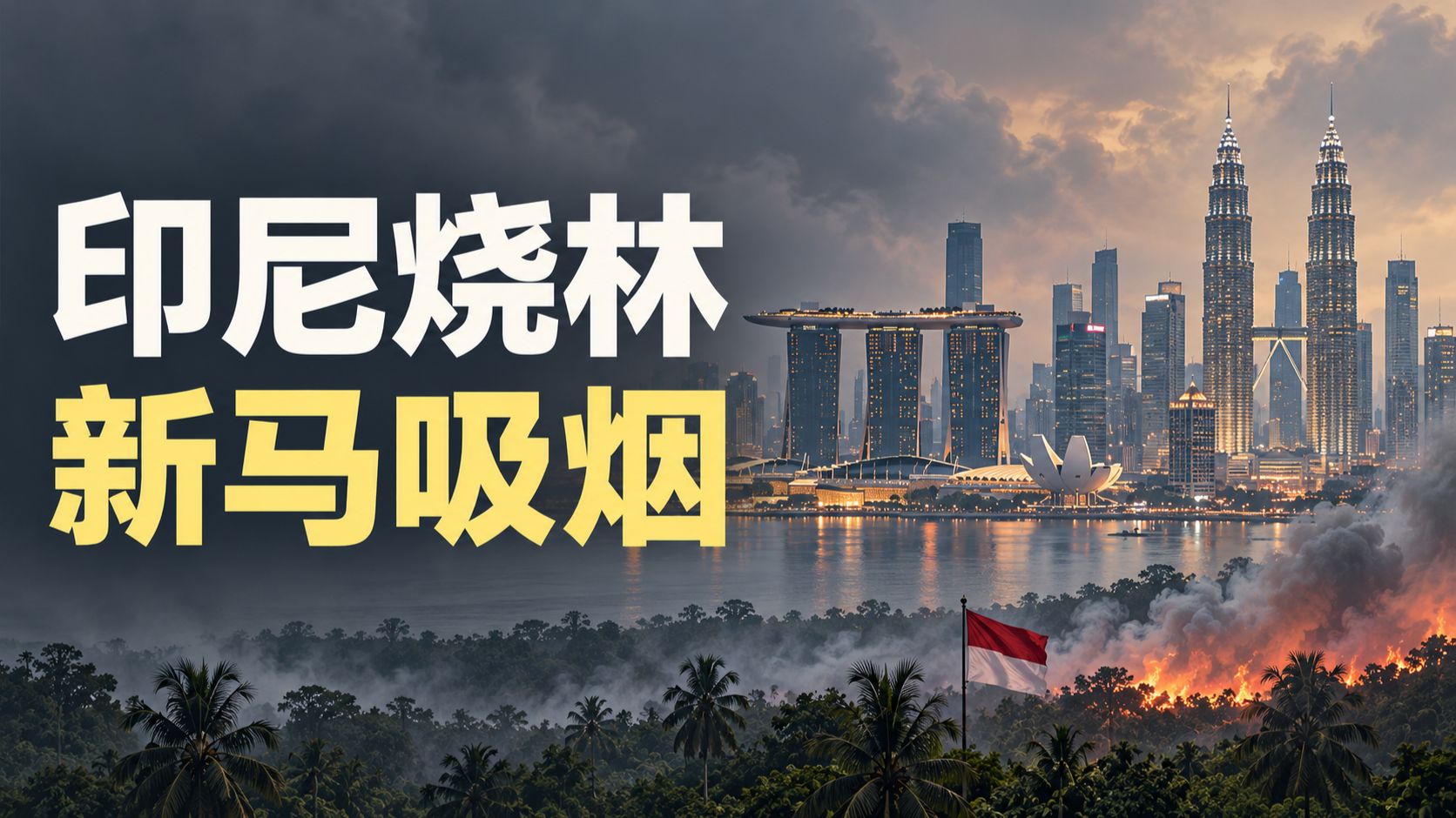 邻国抗议烟霾，印尼官员：我们的氧气你怎么不提？