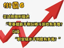 Download Video: 【街霸6 科普】尝试用图形描述“零基础新手刚玩格斗游戏有多难？”以及“职业级水平到底有多高？”