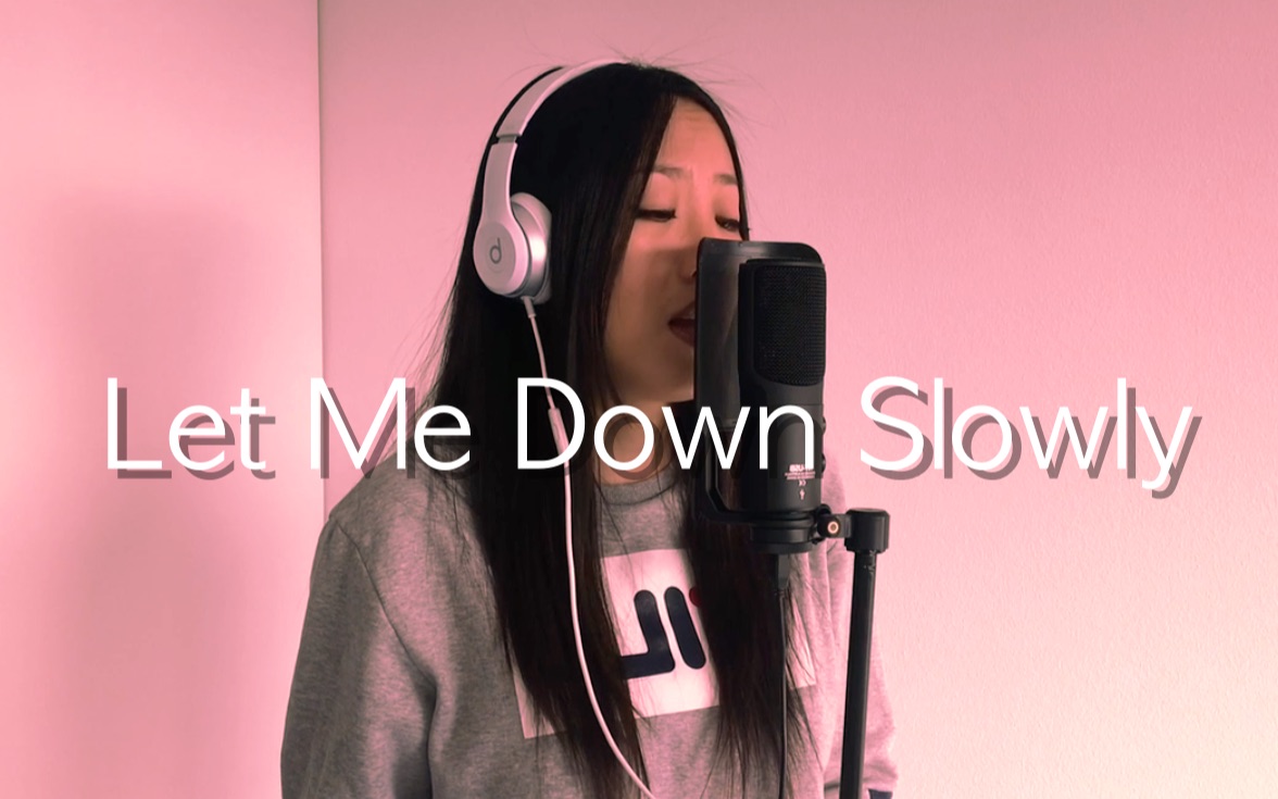 Let Me Down Slowly  Alec Benjamin (张伊侬 翻唱)哔哩哔哩bilibili